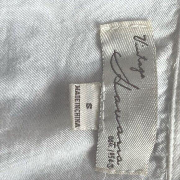 Vintage Havana White Cropped Jacket | Cameo Trim, Lightweight Layer Size Small - Picture 9 of 14